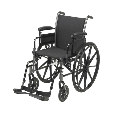 drive™ Cruiser III Lightweight Wheelchair, 20-Inch Seat Width