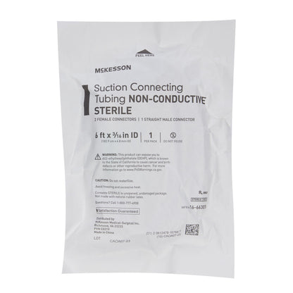 McKesson Suction Tubing, 3/16 Inch Inner Diameter, 2 Yard Length