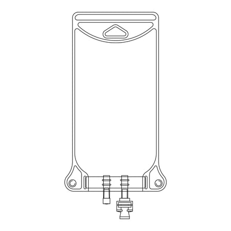EVA Empty Bag McKesson 500 mL Gravity