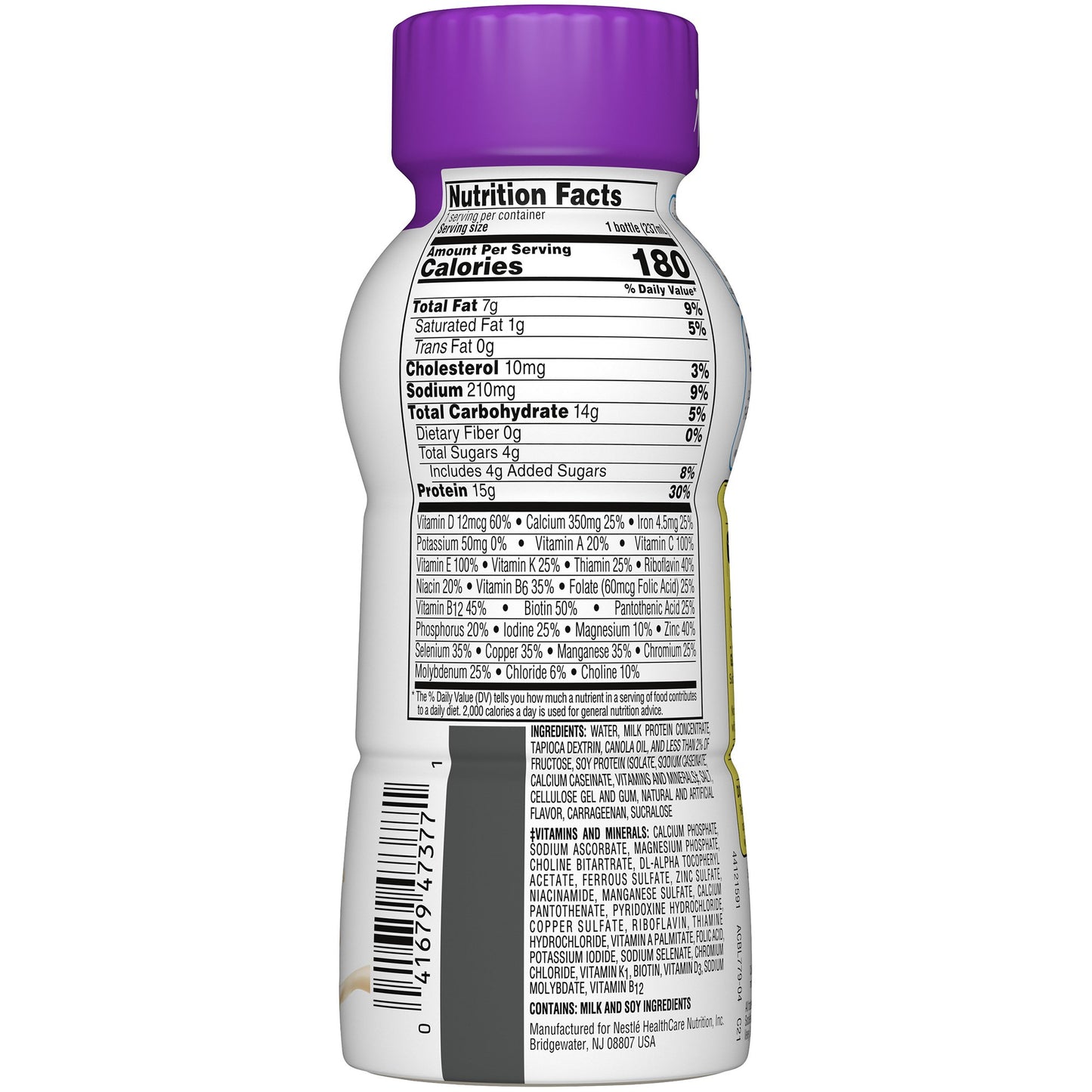 Boost® Women Vanilla Balanced Nutritional Drink, 8 oz. Bottle