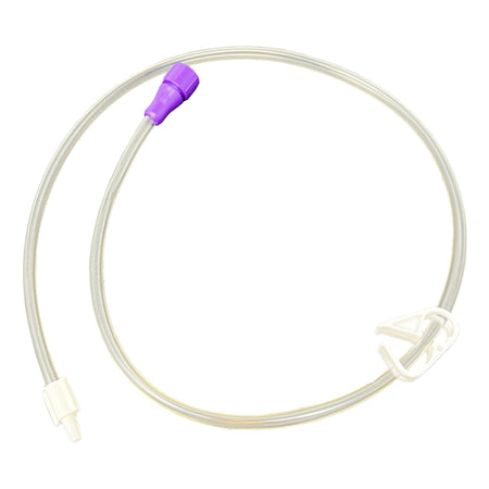 Vesco Medical VED-1003 EnFit LoProfile Bolus Enteral Feeding Extension Tube Set, 24 Inch