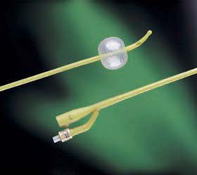 Bard 359909 Bardex IC Foley Catheter, 16 Fr., 5 cc, Coude Tip