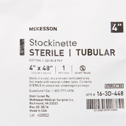McKesson Beige Cotton Tubular Stockinette, 4 x 48 Inch