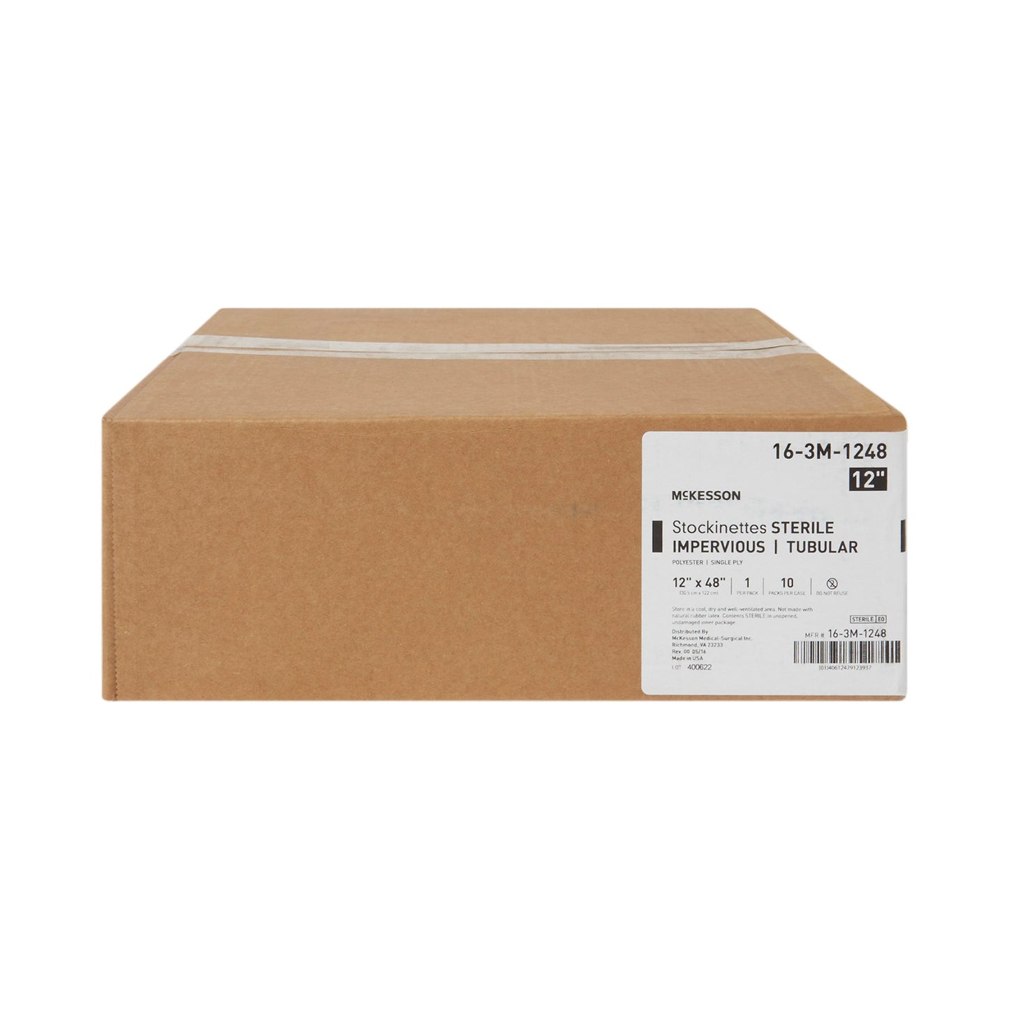 McKesson Impervious Surgical Stockinette, 12 x 48 Inch