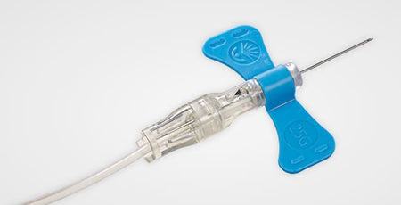 BD Vacutainer® 367365 UltraTouch™ Push Button Blood Collection Set 21 Gauge 3/4 Inch Needle Length Safety Needle 12 Inch Tubing Sterile