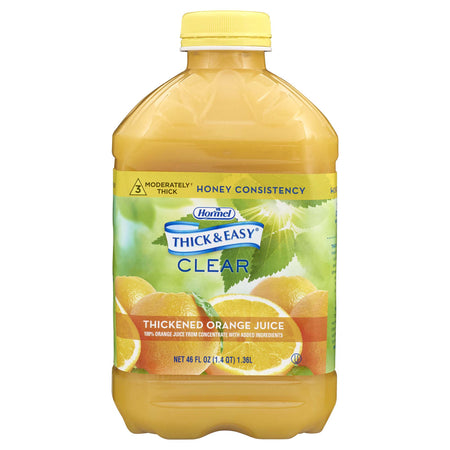 Lyons Magnus LLC 40123 Thick & Easy Clear Honey Consistency Orange Juice Thickened Beverage