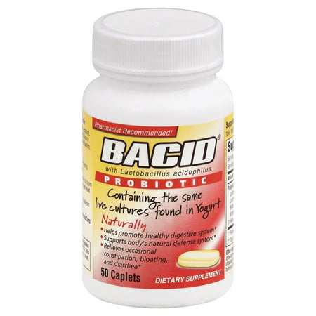 Med-Tech Products 36373600008 Bacid Daily Probiotic Capsules