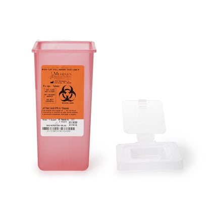 Sharps® Multi-purpose Sharps Container, 1 Quart, 7 x 3-1/2 x 3-1/2 Inch