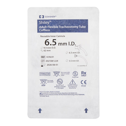 Uncuffed Tracheostomy Tube Shiley™ Reusable IC Size 4.0 Adult