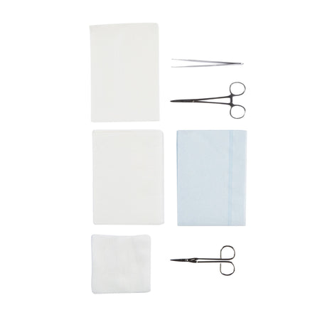 McKesson 16-221 Laceration Tray with Instruments