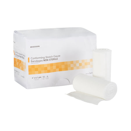 McKesson 16-013 Conforming Bandage, 4 Inch x 4-1/10 Yard