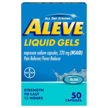 Bayer 280608040 Aleve Liquid Gel Capsules