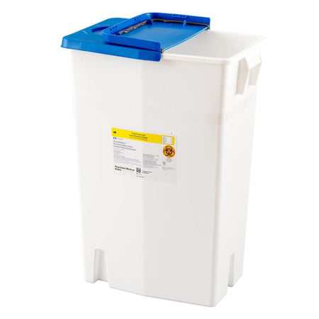 Cardinal 8870 PharmaSafety Pharmaceutical Waste Container, 18 Gallon