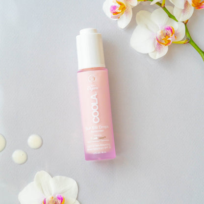 Sunscreen COOLA® Silk Drops SPF 30 Liquid 1 oz. Bottle