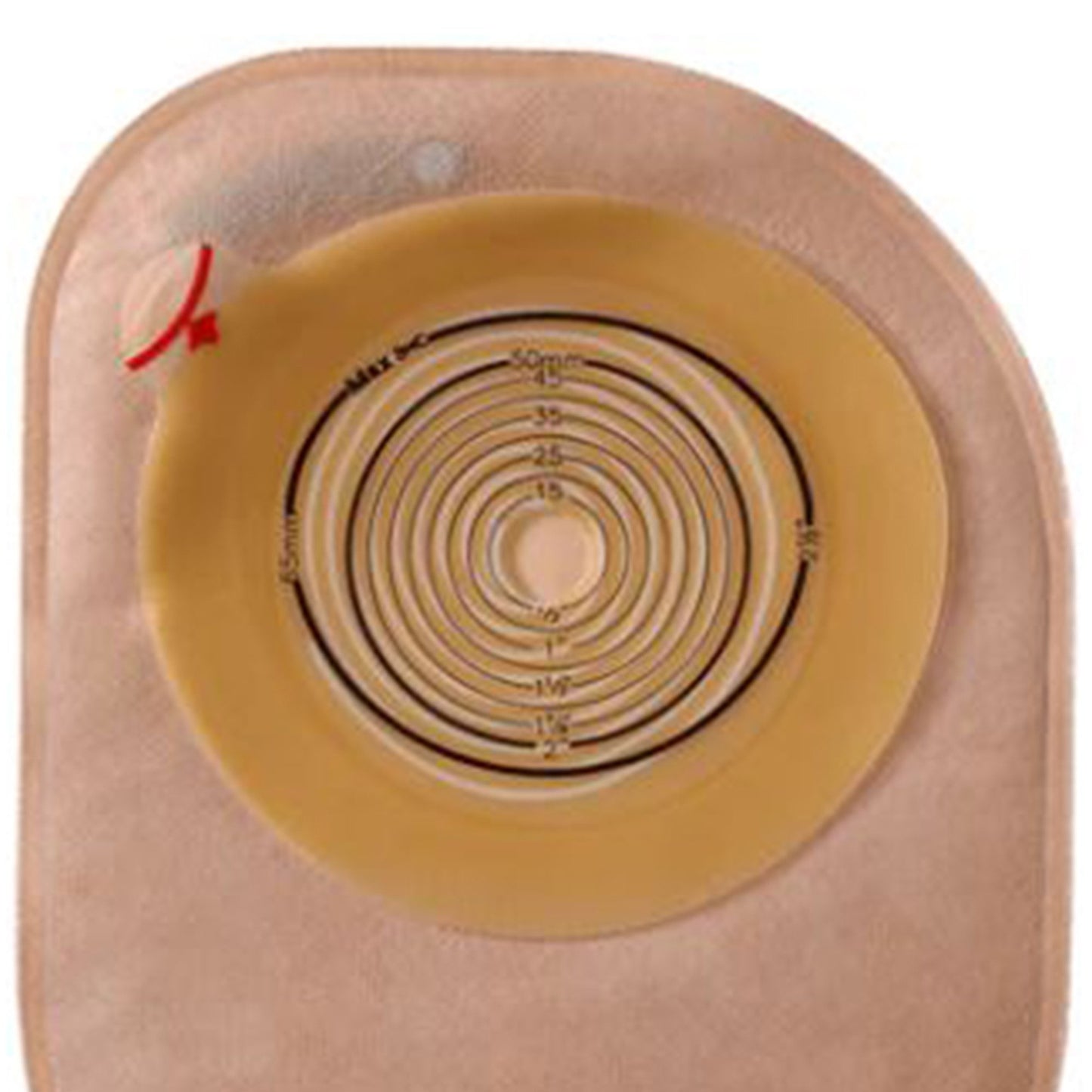 Assura® Flat 1-Piece Opaque Ostomy Pouch, 10 – 75 mm Stomas