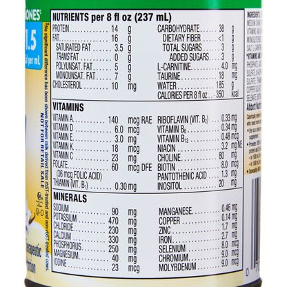 PediaSure® 1.5 Cal Therapeutic Nutrition, Vanilla, 8-ounce can
