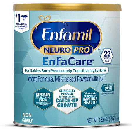Mead Johnson 126105 Enfamil NeuroPro Enfacare Infant Formula, Powder, 12.8-ounce can