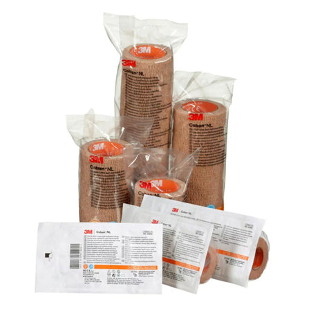 Solventum 2081T 3M Coban Self-Adherent Closure Cohesive Bandage, 1 Inch x 5 Yard