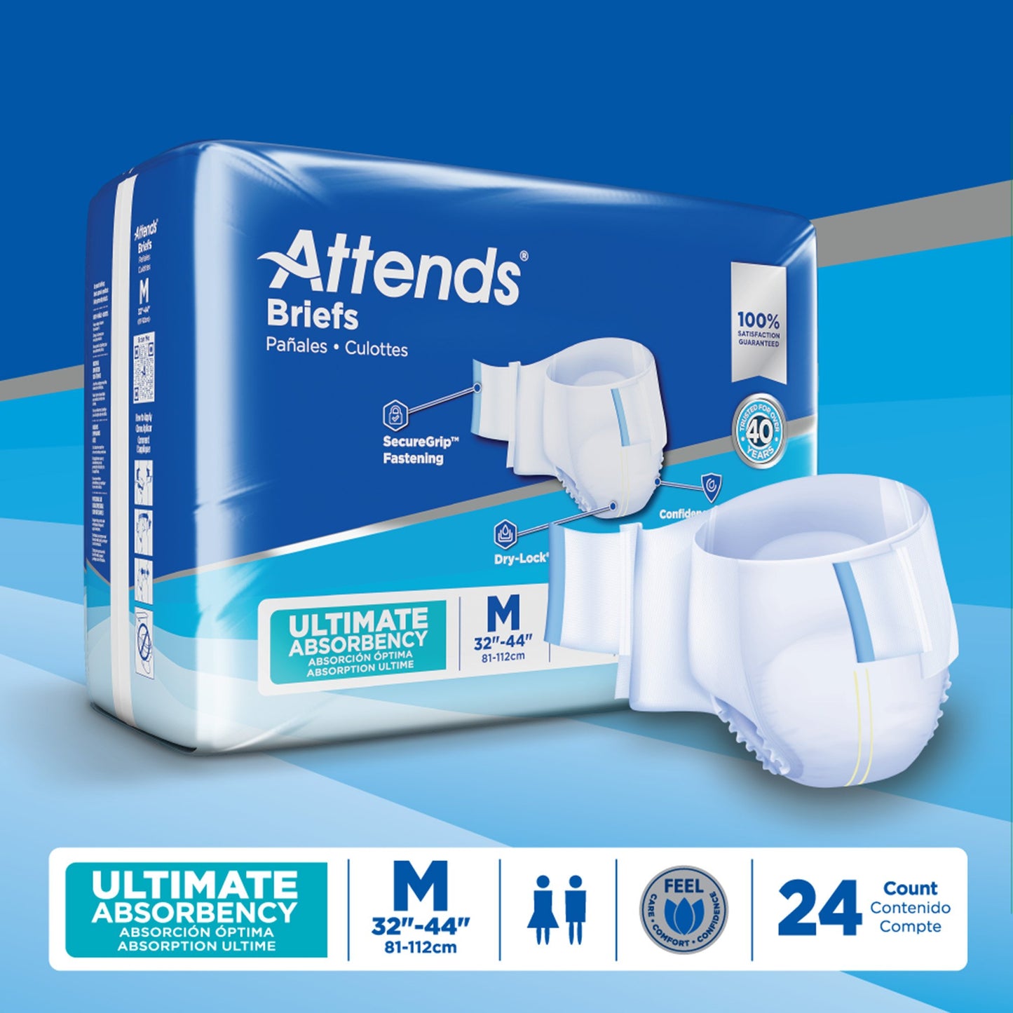 Attends® Advanced Briefs, Medium
