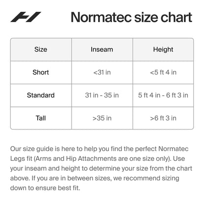 Hyperice Normatec Elite Compression Massage Garment, for Users 6'4" and Taller