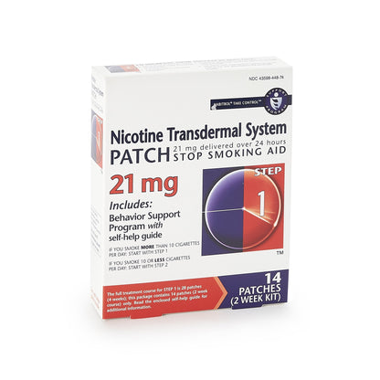Habitrol® 43598044874 Nicotine Transdermal System Patches 21 mg