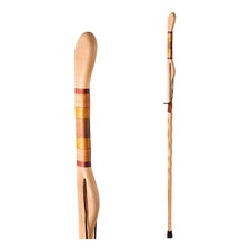 Brazos™ Twisted Hickory Texas Safari Hitchhiker Handmade Walking Stick, 58-Inch