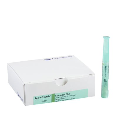 Coloplast 28814 SpeediCath Compact Plus Female Urethral Catheter, 14 Fr