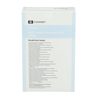 Uncuffed Tracheostomy Tube Shiley™ Reusable IC Size 8.0 Adult