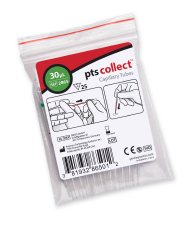 PTS Diagnostics 2865 Capillary Blood Collection Tube Plain 30 µL Without Closure Glass