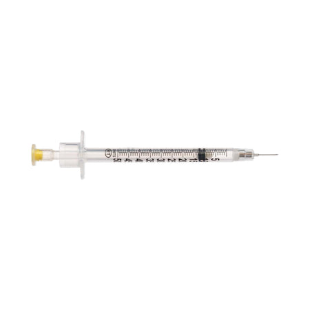 Retractable Technologies 841253 VanishPoint 1 mL Insulin Syringe with Needle, 30 Gauge