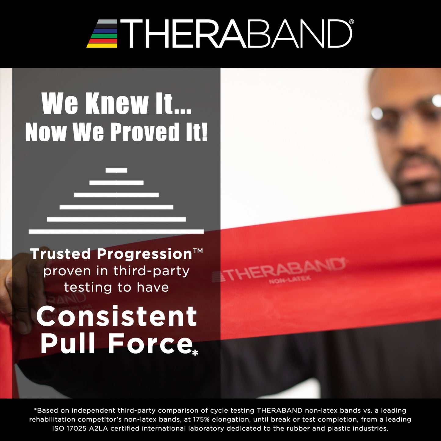 TheraBand® Exercise Resistance Band, Blue, 6 Inch x 25 Yard, X-Heavy Resistance