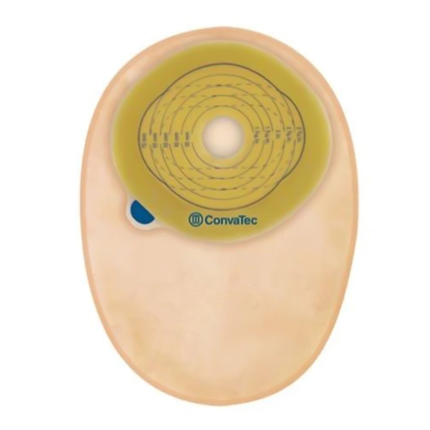 Esteem® + One-Piece Closed End Opaque Filtered Ostomy Pouch, 1-3/16 Inch Stoma