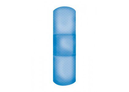 Dukal 99915 American White Cross Blue Metal Detectable Adhesive Strip, 1 x 3 Inch