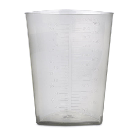 McKesson 16-9521 Triangular Graduated Container, 32 ounce capacity