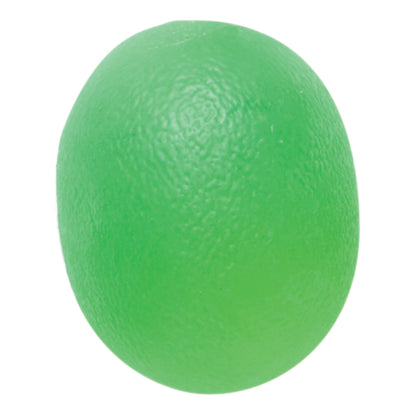 CanDo® Cylindrical Squeeze Ball, Green, Medium Resistance