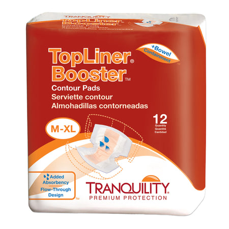 Tranquility 3096 Top Liner Added Absorbency Incontinence Booster Pad 13½ x 21½ Inch