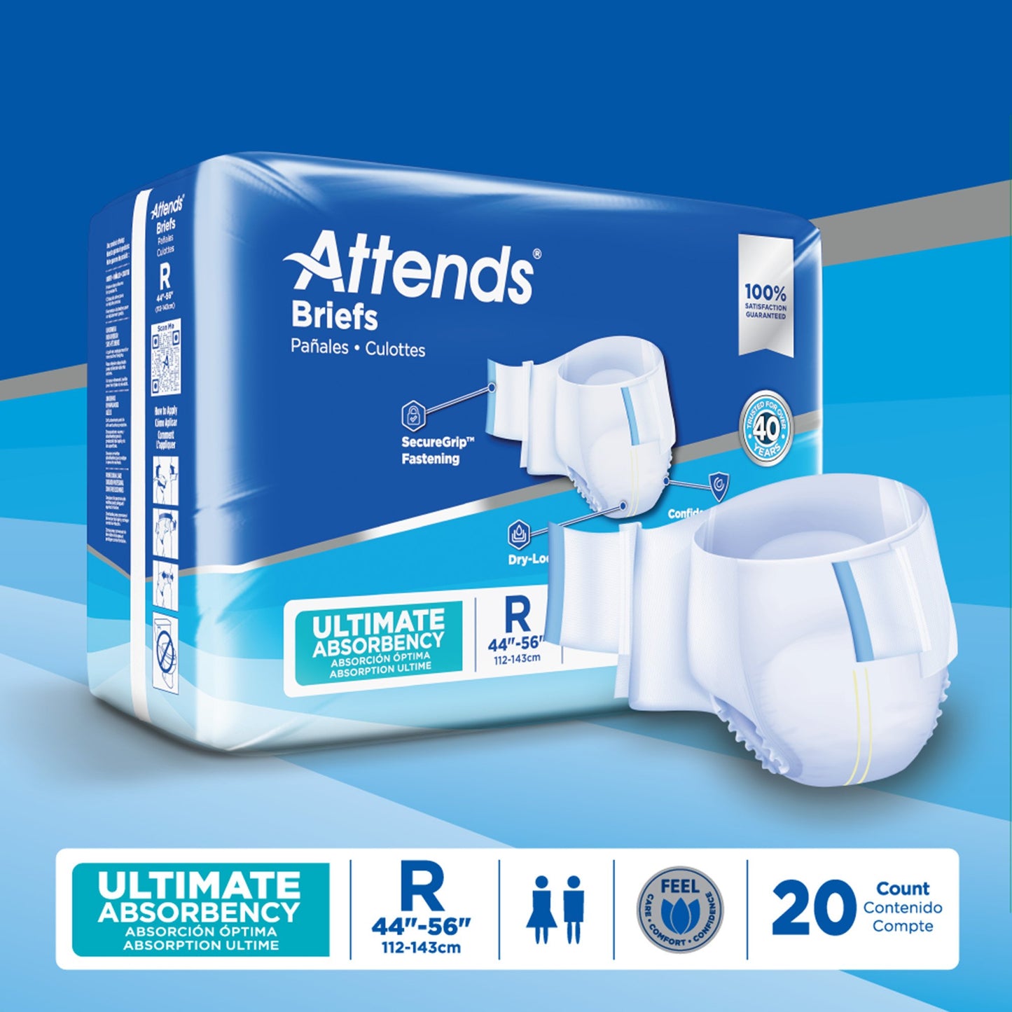 Attends® Advanced Briefs, Regular
