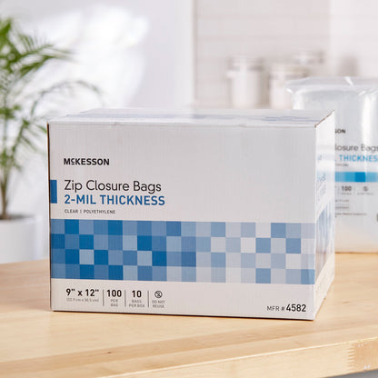McKesson Zip Closure Bag, 9 X 12 Inches
