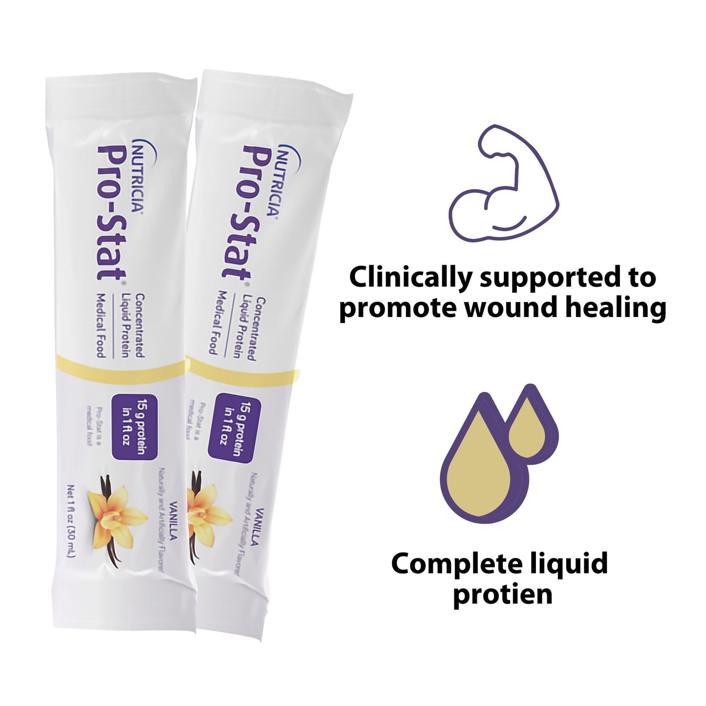 Pro-Stat® Vanilla Concentrated Liquid Protein Medical Food