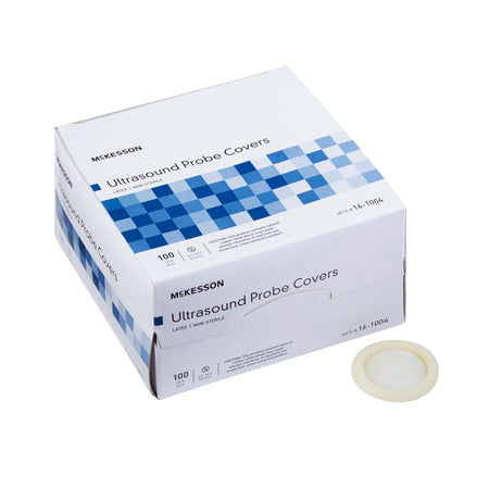McKesson Ultrasound Probe Covers, 1-1/4" x 8", Latex by McKesson Brand product image
