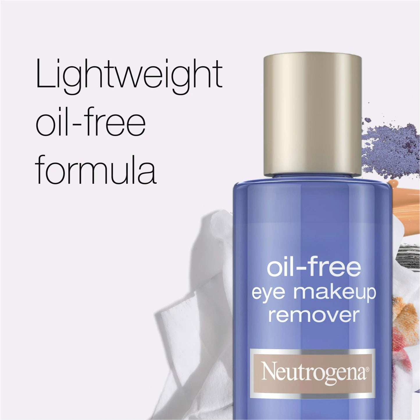 Eye Makeup Remover Neutrogena® Oil-Free Liquid 5.5 oz. Bottle Scented