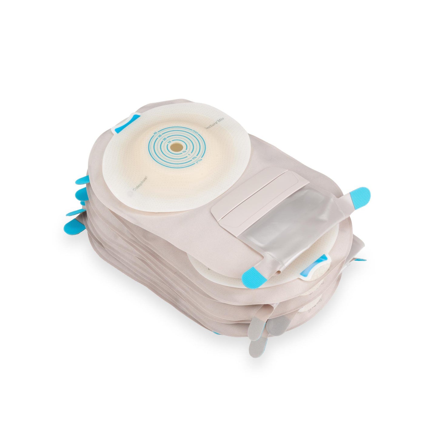 Ostomy Pouch SenSura® Mio Convex One-Piece System 11 Inch Length, Maxi Deep Convex, Trim to Fit 3/8 t0 1-11/16 Inch Stoma Drainable