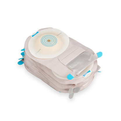 Ostomy Pouch SenSura® Mio Convex One-Piece System 11 Inch Length, Maxi Deep Convex, Trim to Fit 3/8 t0 1-11/16 Inch Stoma Drainable