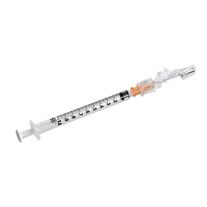 SafetyGlide™ Syringe with Hypodermic Needle