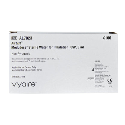 AirLife® Modudose® Respiratory Therapy Solution, 3 mL Unit Dose Vial