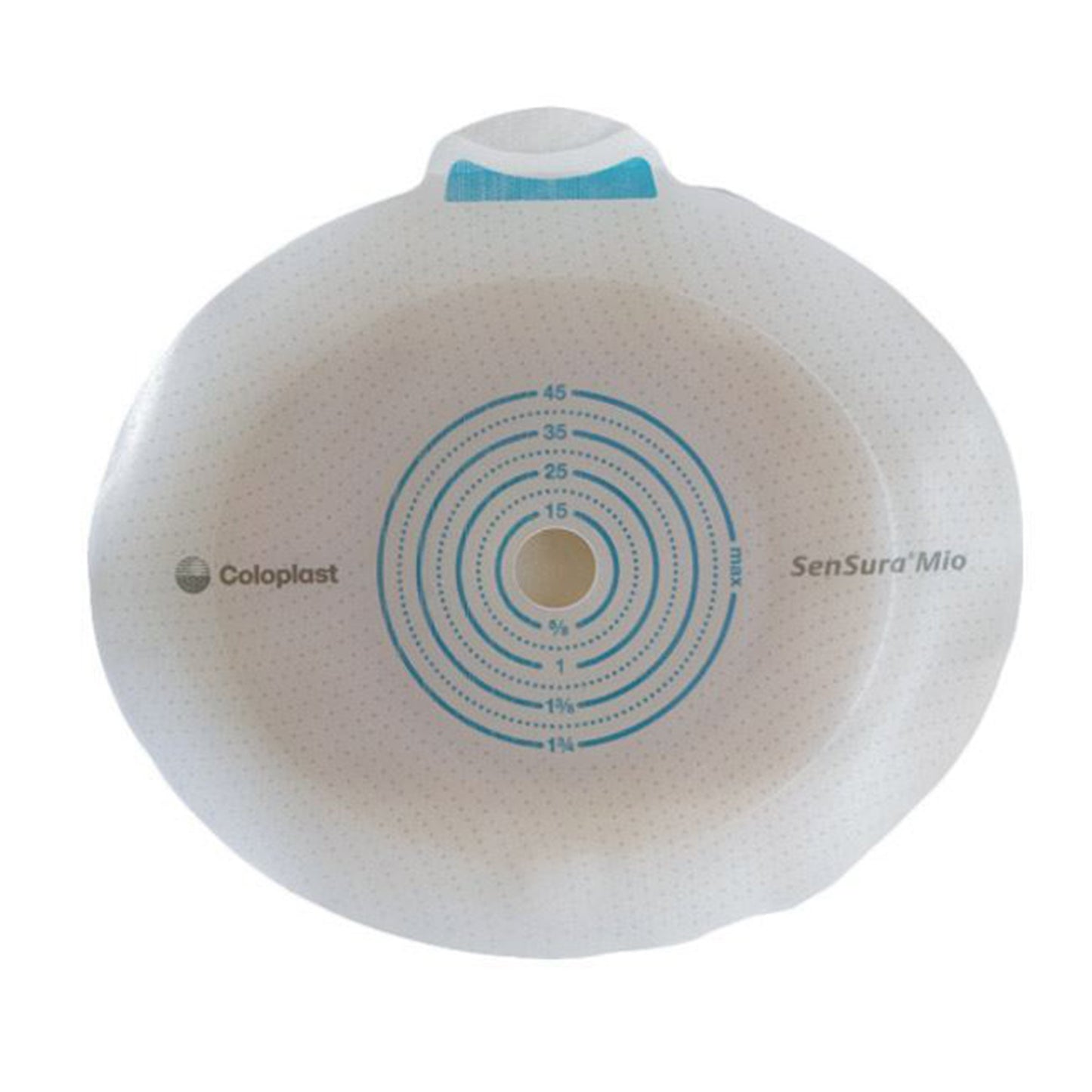 SenSura® Mio Click Ostomy Barrier, Pre-cut for 35 mm Stoma Opening, Red Match