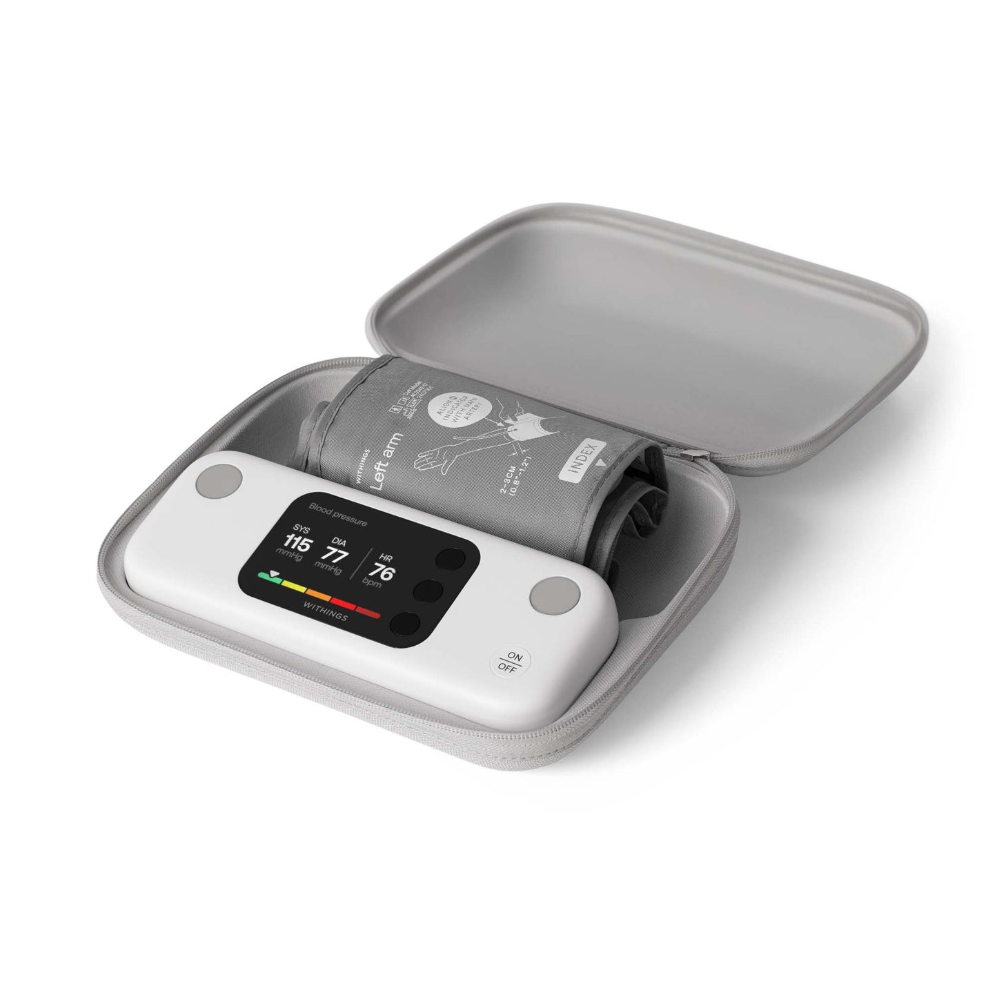Digital Blood Pressure Monitor Smarthealth Adult Cuff 20 to 40 cm Desk Model