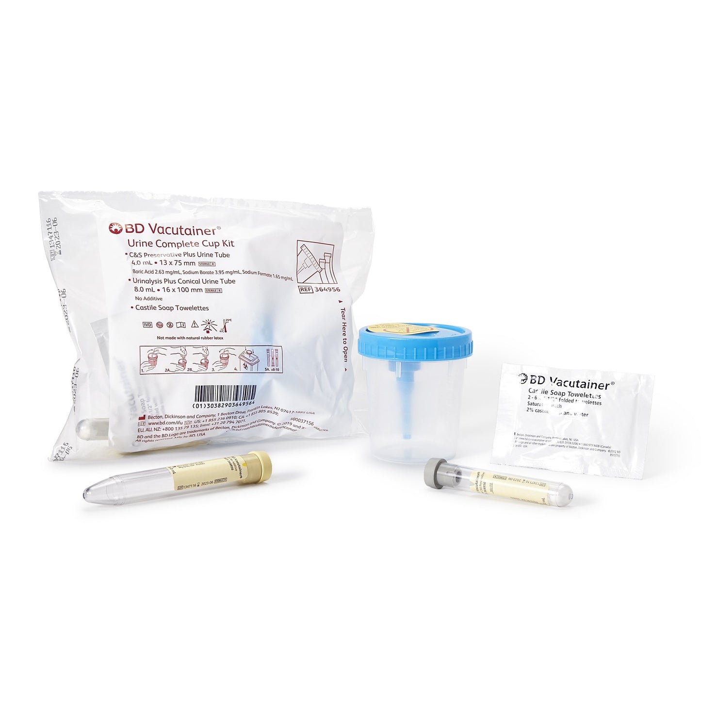 BD 364956 Vacutainer® Urine Specimen Collection Kit