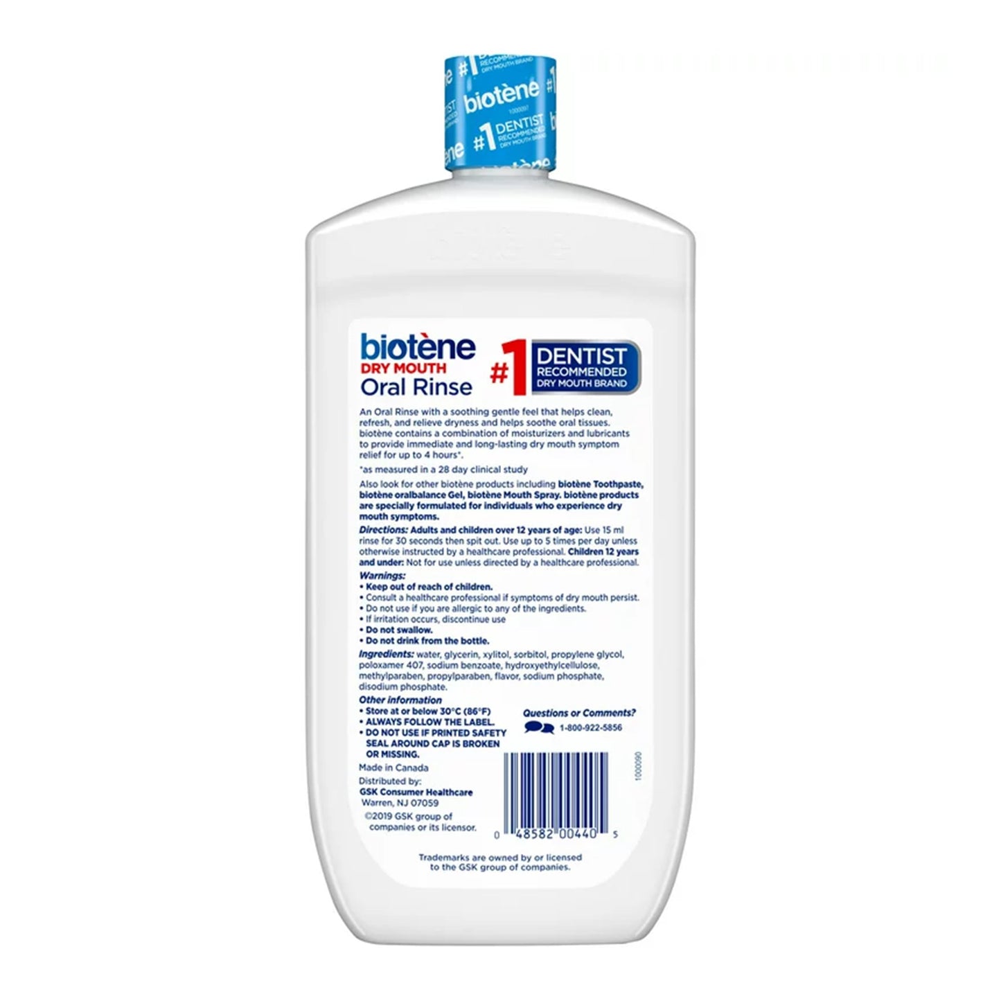 Mouth Moisturizer Biotene® 33.8 oz. Liquid