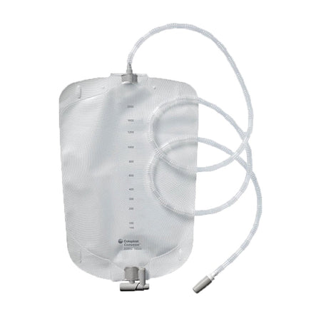 Coloplast 21356 Conveen Security+ Urinary Night Drainage System, Vinyl, 2000 mL